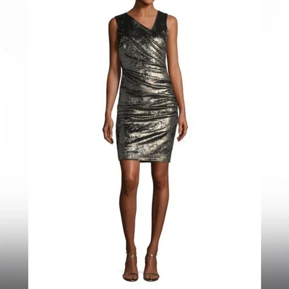 knee length dresses for ladies Nicole Miller main image 1
